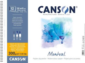 Canson Sp Montval Cold Pressed 41 x 32 cm 300 g Natural White Skicář