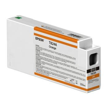 EPSON T824A (C13T824A00) - originální cartridge, oranžová, 350ml