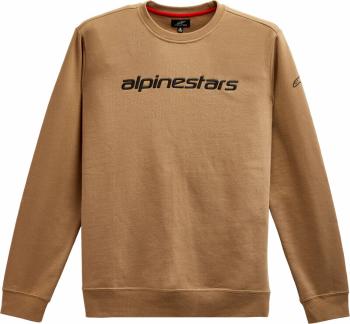 Alpinestars Linear Crew Fleece Sand/Black XL Mikina