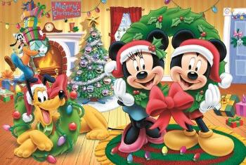 TREFL Puzzle Vánoce s Mickey Mousem 100 dílků