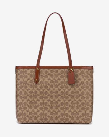 Coach Signature Central Tote Kabelka Hnědá