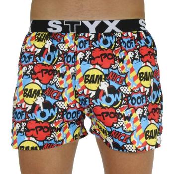 Styx MEN'S BOXERS SHORTS SPORTS RUBBER Pánské trenky, mix, velikost M