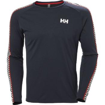 Helly Hansen LIFA ACTIVE STRIPE CREW Pánské funkční triko, tmavě modrá, velikost S