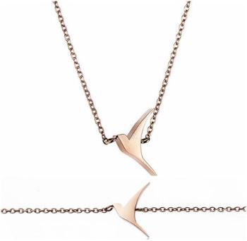 Emily Westwood Luxusní set náhrdelníku a náramku s holubicí WS002R