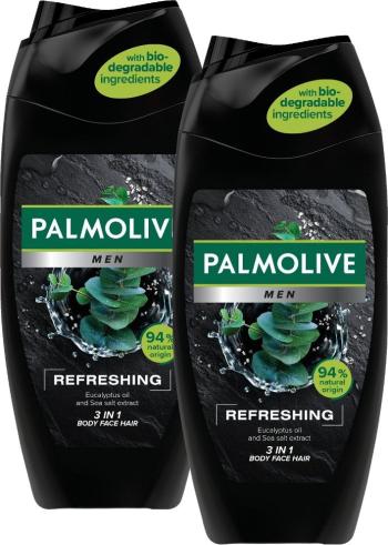 Palmolive Men Refreshing sprchový gel 3v1 pro muže 2 x 250 ml