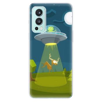 Odolné silikonové pouzdro iSaprio - Alien 01 - OnePlus Nord 2 5G