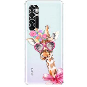 iSaprio Lady Giraffe pro Xiaomi Mi Note 10 Lite (ladgir-TPU3_N10L)
