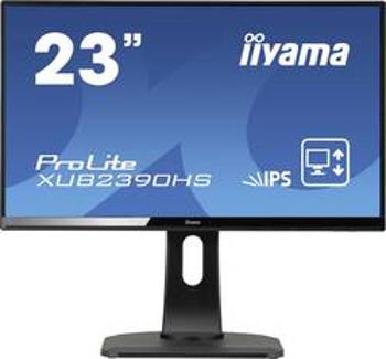 LED monitor Iiyama ProLite XUB2390HS-B1, 58.4 cm (23 palec),1920 x 1080 Pixel 5 ms, AH-IPS LED DVI, HDMI™, VGA