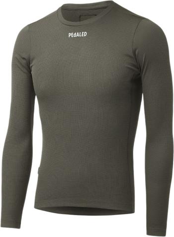 PEdALED Odyssey Longsleeve Base Layer - Grey Ink XL