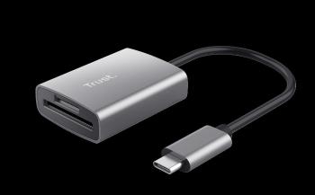 TRUST čtečka paměťových karet DALYX Fast, externí, USB-C, 8cm