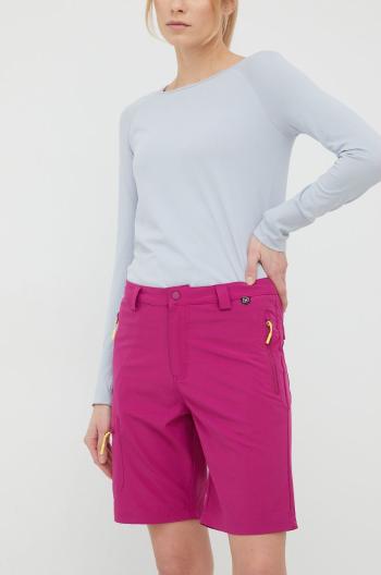 Outdoorové šortky Viking Sumatra růžová barva, high waist