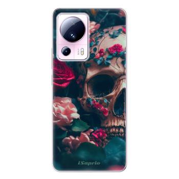 Odolné silikonové pouzdro iSaprio - Skull in Roses - Xiaomi 13 Lite