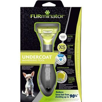 FURminator hrablo na krátkou srst XS (4048422144205)