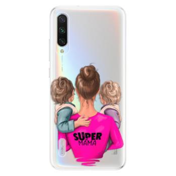 Odolné silikonové pouzdro iSaprio - Super Mama - Two Boys - Xiaomi Mi A3