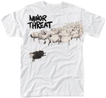 Minor Threat Tričko Out Of Step White L