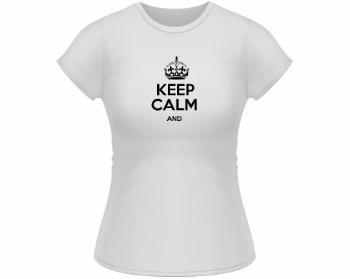 Dámské tričko Classic Keep calm