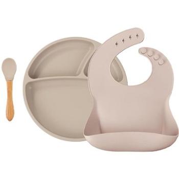 MINIKOIOI set na stolování BLW II, Bubble Beige (8681176334438)