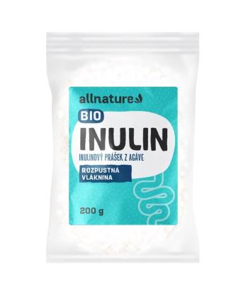 Allnature Inulin rozpustná vláknina BIO 200 g