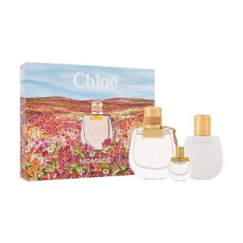 Chloé Nomade dárková kazeta parfémovaná voda 75 ml + tělové mléko 100 ml + parfémovaná voda 5 ml pro ženy