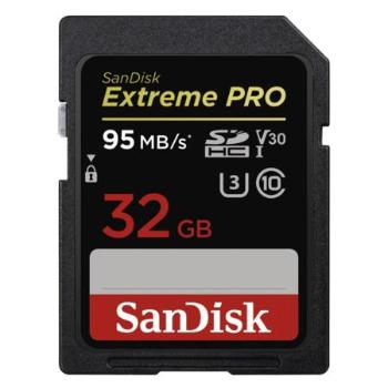 Paměťová karta Sandisk Extreme Pro SDHC 32GB UHS-I U3 V30 95 MB/s class 10