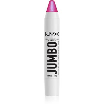 NYX Professional Makeup Jumbo Multi-Use Highlighter Stick krémový rozjasňovač v tužce odstín 04 Blueberry Muffin 2,7 g