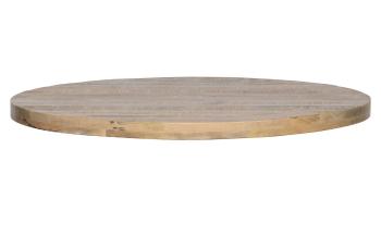 Dřevěná stolní deska Tablo – Ø120