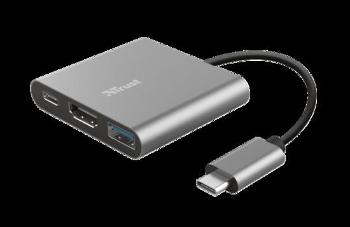 Trust Dalyx 3-in-1 Multiport USB-C Adapter 23772, 23772