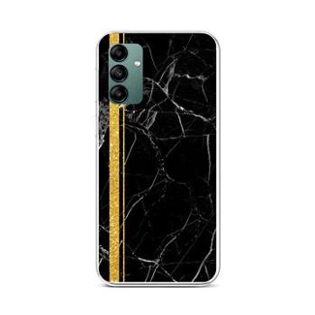 TopQ Kryt STYLE Samsung A04s Mramor černo-zlatý 87079 (87079)