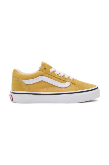 Dětské tenisky Vans UY Old Skool žlutá barva