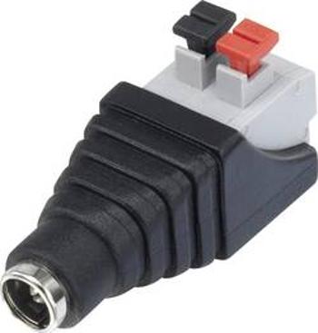 Nízkonapěťový konektor TRU COMPONENTS TC-8829780, 12 V/DC, 5 A, zásuvka, rovná, QT-DC2.1F, 5.5 mm, 5.5 mm, 2.1 mm, 1 ks