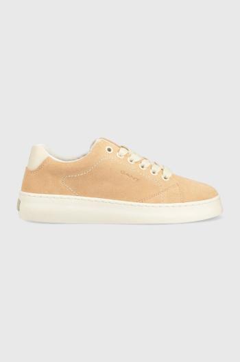 Semišové sneakers boty Gant Lawill oranžová barva, 26533924.G549