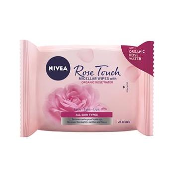 NIVEA Micellar Wipes Aqua Rose 25 ks (9005800340173)