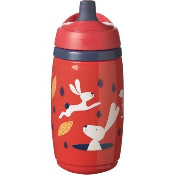 Tommee Tippee Superstar Sport 12m+ termohrnek pro děti Red 266 ml