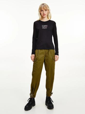 Tommy Jeans dámské černé tričko - XL (BDS)