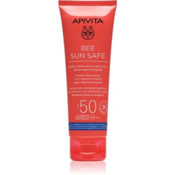 Apivita Bee Sun Safe opalovací mléko na obličej a tělo SPF 50 100 ml