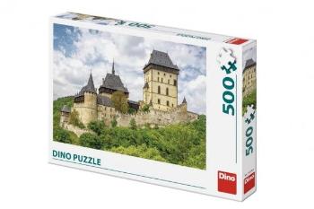 Dino hrad Karlštejn 47 x 33 cm v krabici 33,5 x 23 x 3,5 cm 500 dílků