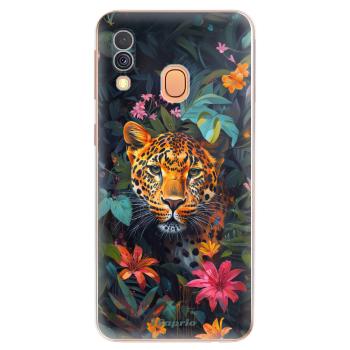 Odolné silikonové pouzdro iSaprio - Flower Jaguar - Samsung Galaxy A40