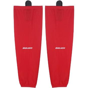 Bauer FLEX STOCK HOCKEY SOCK SR Hokejové štulpny, červená, velikost