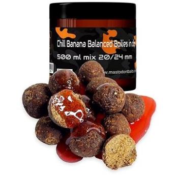 Mastodont Baits Balanced Boilie in dip Chill Banana 20/24mm 500ml (8594187922962)