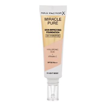 Max Factor Miracle Pure Skin-Improving Foundation SPF30 30 ml make-up pro ženy 32 Light Beige