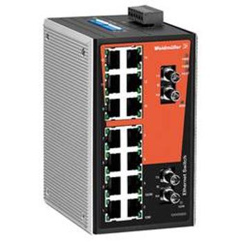 Průmyslový ethernetový switch Weidmüller, IE-SW-VL16-14TX-2ST