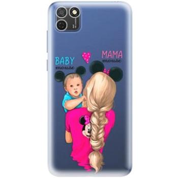 iSaprio Mama Mouse Blonde and Boy pro Honor 9S (mmbloboy-TPU3_Hon9S)