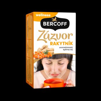 Bercoff Čaj Zázvor Rakytník (25% zázvor) 20 x 2 g