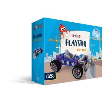 Kvído - Stavebnice Playstix - letadlo, 26 dílků (8590228049704)