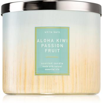 Bath & Body Works Aloha Kiwi Passionfruit vonná svíčka 411 g