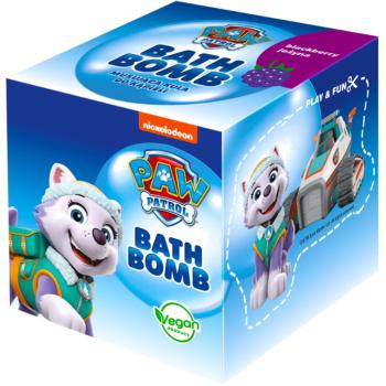 Nickelodeon Paw Patrol Bath Bomb koupelová bomba pro děti Blackberry - Everest 165 g