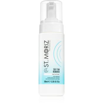 St. Moriz Self Tan Remover Fast Action pěna na odstranění samoopalovacích přípravků 100 ml