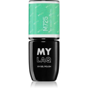 MYLAQ UV Gel Polish gelový lak na nehty odstín My Energy Cocktail 5 ml