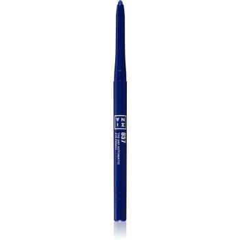 3INA The 24H Automatic Eye Pencil dlouhotrvající tužka na oči odstín 857 - Navy blue 0,35 g