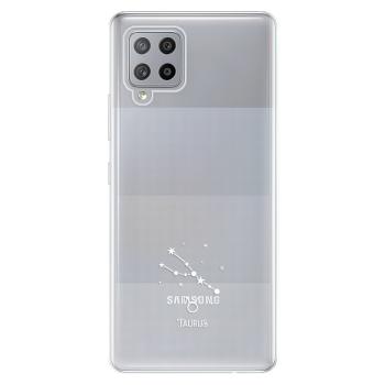 Odolné silikonové pouzdro iSaprio - čiré - Býk - Samsung Galaxy A42